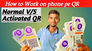 phonepe QR code generate  phone per QR normal activation [upl. by Acinoj]