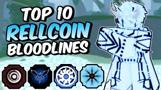 Top 10 BEST RELLCoin Bloodlines in Shindo Life [upl. by Gaulin]