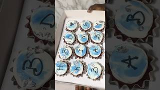 Easy cupcake writing Idea [upl. by Elyrehc]