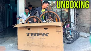 NAYA CYCLE UNBOXING 😍  MTB TREK BIKE [upl. by Llewellyn]