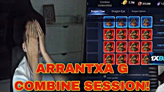 MIR4ARRANTXA G COMBINE SESSION  PASOK SA LEGENDARY BURNER  TOP 1 TAOIST FFAM [upl. by Noraha]