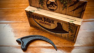 Jurassic Park Velociraptor Claw 11 Replica by Doctor Collector [upl. by Accebber]