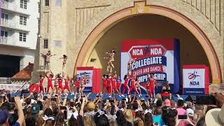 TVCC  NCA College Cheer Championship in Daytona Beach FL 04072023 [upl. by Attenaej]