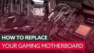 How to replace your PC’s motherboard in 8 easy steps  Hardware [upl. by Rihat176]