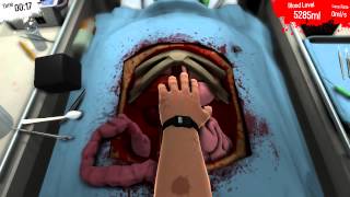 Surgeon Simulator 2013  Kidney Transplant world record 49 seconds [upl. by Nedroj678]