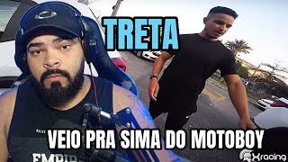 REAGINDO XRACING SUSTOS DE MOTO O CARA NÃO INTENDEU NADA MEU DEUS [upl. by Kalbli883]