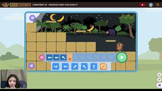 Code monkey advanced sequencing Loop Challenge 1 [upl. by O'Rourke]