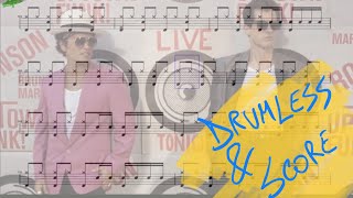 Mark Ronson  Uptown Funk featBruno Mars  Drumless amp Score [upl. by Tik]