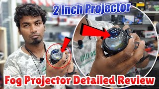 Retrofit Projector Light  LED Projector Review  Car Sense Car Accessories  Car Decors [upl. by Staley533]