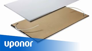 Uponor Comfort Panel  Climatización Invisible por techo radiante [upl. by Maxentia]