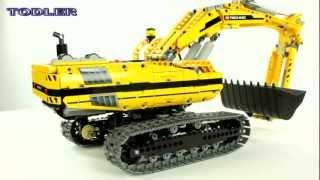 Lego Technic 8043 Zmotoryzowana koparka [upl. by Nerag754]