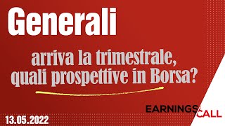 Assicurazioni Generali arriva la trimestrale quali prospettive in Borsa [upl. by Cindelyn]