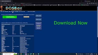 How to play DOS games in Windows 10 using DOSBox [upl. by Ailehc]