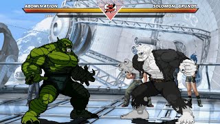 ABOMINATION vs SOLOMON GRUNDY  High Level Awesome Fight [upl. by Gillman]