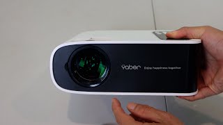 Yaber Pro V8 1080p Projector Review [upl. by Eatnad]