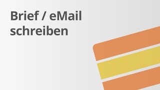 Eine EMail oder einen Brief verfassen  Spanisch  Textproduktion [upl. by Ellirehs484]