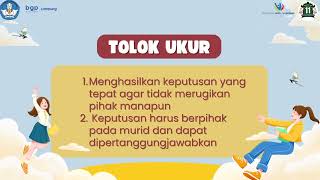 AKSI NYATA MODUL 31 PENGAMBILAN KEPUTUSA BERBASIS NILAINILAI KEBAJIKAN SEBAGAI PEMIMPIN [upl. by Sibell683]