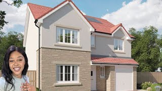 Uk Newbuild Home With Four Bedrooms Bellway The Victoria [upl. by Eveineg]