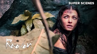 Sita Shouts out of Agony   Raavan Movie Scenes  Abhishek Bachchan  Aishwarya Rai  Vikram [upl. by Drarej]