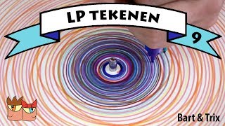 HOE TEKEN JE EEN LANGSPEELPLAAT LP  Grappige teken video [upl. by Ardnaed]