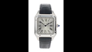 Cartier Santos Dumont Pre Owned Watch Ref 4240 [upl. by Reamy648]