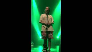 Billie Eilish  Six Feet Under  Live in Korea 빌리 아일리시 내한 20180815 [upl. by Arbba]