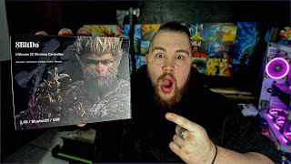 UNBOXING BLACK MYTH WUKONG CONTROLE EDIÇÃO LIMITADA [upl. by Itirp]