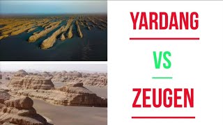 Differences between Yardang and Zeugen  Yardang Vs Zeugen [upl. by Rosalynd]