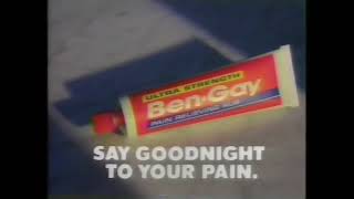 Ben Gay Commercial 1992 [upl. by Estrellita]