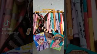 Mis materiales para dibujar ✏️ dibujo drawing edit art sketchbooktour dibujos sketch oc [upl. by Nolak407]