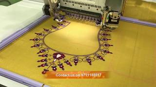 Ricoma SWD12018S Commercial Embroidery Machine  Vardhmaan Automation [upl. by Kunz682]