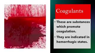 Pharmacology of Coagulants and anticoagulants drugs acting on blood in tamilsimple explanation [upl. by Adnolat649]