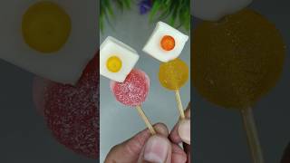 Heart Juzt Jelly amp Strawberry Chewy Candy  colourful balls Popsicle 😋shorts youtubeshorts viral [upl. by Beale]