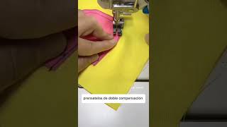 prensatelas de doble compensación para imitar la costura doble shorts [upl. by Flanagan677]