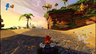 Crash™ Team Racing NitroFueled  Playa N Sanity Cala Crash [upl. by Aidekal]