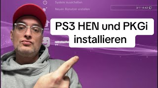 PS3 HEN amp PKGi Installation – So moddest du deine PS3 für Homebrew amp Games [upl. by Ahtnicaj]