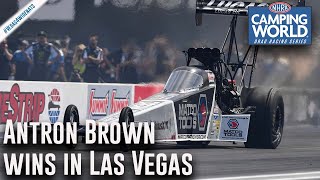 Antron Brown wins in Las Vegas [upl. by Aileduab]