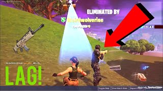 IS THIS THE LAGGIEST GAME OF FORTNITE EVER [upl. by Hege]