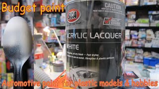 model kit workshop 165 SCA Acrylic Paint White [upl. by Palmore]