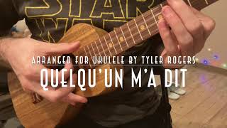 Quelqu’un m’a dit – Fingerstyle Ukulele [upl. by Janeva]