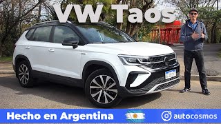 Test Drive VW Taos hecho en Argentina  Autocosmos [upl. by Erreipnaej]