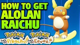 How to Get Alolan Raichu Location – Pokemon Lets Go Pikachu and Eevee Alolan Raichu Location [upl. by Yam]