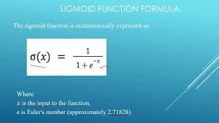 Deep learning  Activation Functions Sigmoid [upl. by Aerdnahc239]