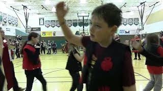 Chilkat Dancers with Haines Students Perform quotKiller Whale Divequot Song [upl. by Becki]