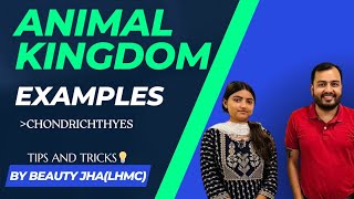 Chondrichthyes example funny tricks 😂 animal kingdomclass11 neet Beauty jha [upl. by Alaaj]