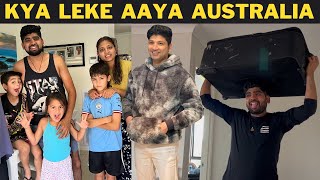 RAHUL KYA LEKE AAYA INDIA SE AUSTRALIA 😃‼️ UNPACKING BAGS [upl. by Terces]