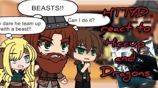 HTTYD react to The Future Hiccup and Toothless  GCRV  GACHA  HTTYDRTTE [upl. by Mohn]