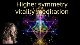 Reenergize your body cells amp energy centers with star tetrahedron sacred geometric form meditation [upl. by Chesna]