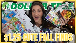 COZY DOLLAR TREE HOME HAUL  Brand New 125 Fall Finds  VINTAGE HIDDEN GEM FOUND [upl. by Wheaton665]