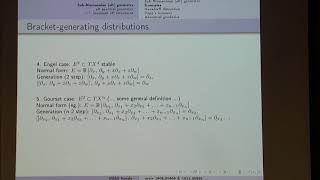 Spectrum and abnormals in subRiemannian geometry the 4D quasicontact case  Nikhil Savale [upl. by Medovich109]